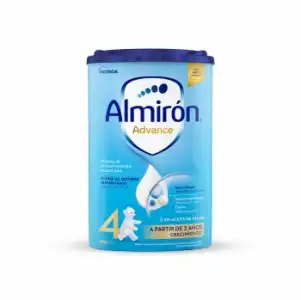 Preparado lácteo infantil de crecimiento desde 2 años en polvo Almirón Advance 4 sin aceite de palma lata 800 g.