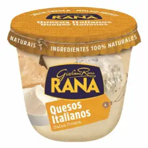 Salsa quesos italianos Rana tarro 180 g.