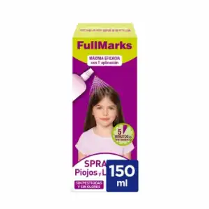 Spray Elimina Piojos y Liendres Fullmarks 150 ml