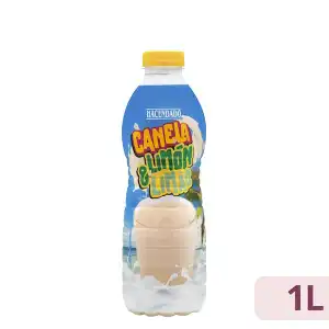 Bebida láctea sabor canela y limón Hacendado Botella 1 L