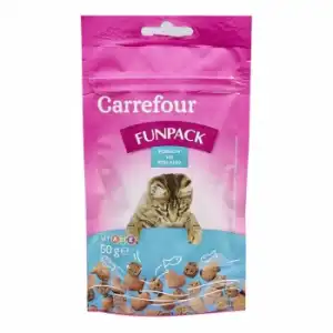 Carrefour Snacks para Gatos de Pescado 50g