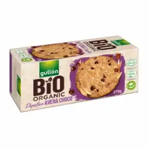 Galletas avena choco ecológicas Digestive Gullón 270 g.