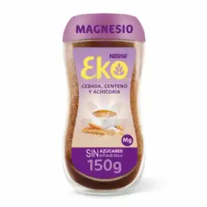 Mezcla de cereales solubles para beber con magnesio sin azúcar añadido Nestlé Eko 150 g.