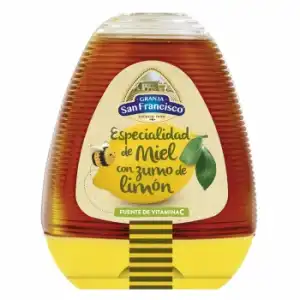 Miel con zumo de limón Granja San Francisco 350 g.