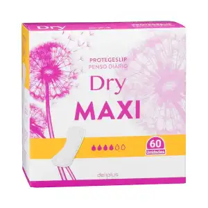 Protegeslip maxi Deliplus Dry Caja 1 ud