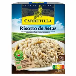 Risotto de setas Carretilla 250 g.