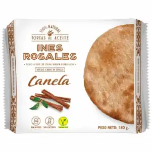 Tortas de aceite con canela Inés Rosales 180 g.