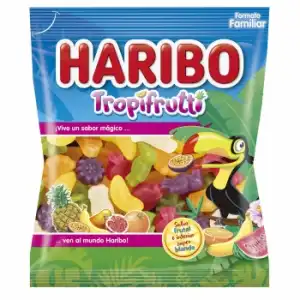 Caramelos de goma Tropifrutti Haribo 275 g.