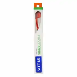 Cepillo dental cabezal pequeño suave Vitis 1 ud.