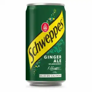 Ginger Ale Schweppes lata 25 cl.
