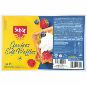 Gofres Schär sin gluten 100 g.