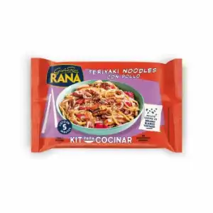 Teriyaki noodles con pollo Rana 400 g.