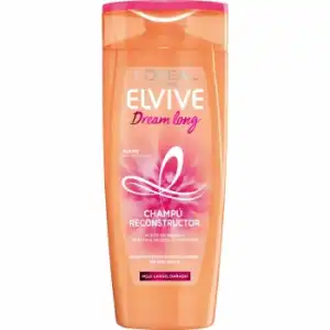 Champú reconstructor para pelo largo y dañado Dream long Elvive L'Oréal 370 ml.