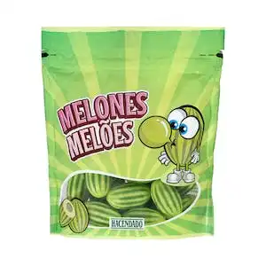 Chicle Melones ácidos Hacendado Paquete 0.1 kg