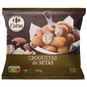 Croquetas de setas Carrefour Extra 350 g.