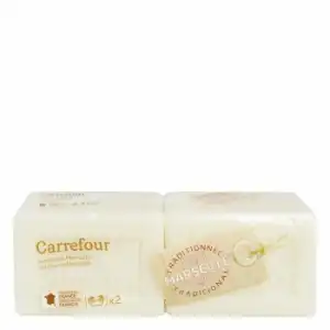 Detergente con jabón de Marsella Carrefour 2 ud.