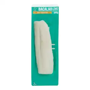 Lomo de bacalao sin espinas Maredeus congelado Paquete kg