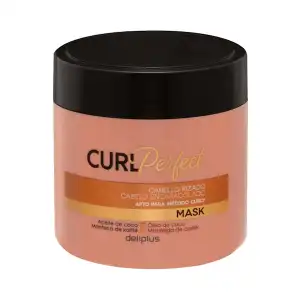 Mascarilla Curl Perfect Deliplus cabello rizado Tarro 0.4 100 ml