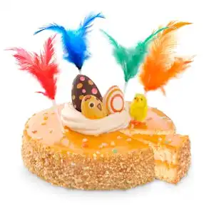 Mona de Pascua de yema Hacendado