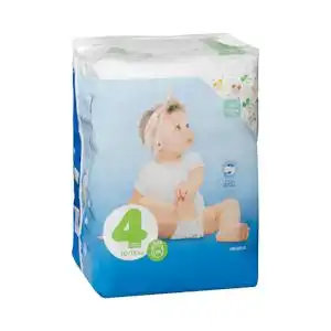 Pañales bebé talla 4 Deliplus de 10-15 kg