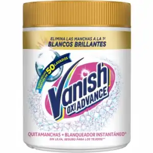 Quitamanchas blanqueador en polvo Vanish Oxi Advance 400 g.