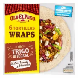 Tortillas integrales de trigo Old El Paso 350 g.