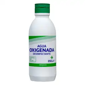 Agua oxigenada Deliplus desinfectante Botella 0.25 100 ml