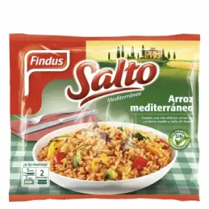 Arroz mediterráneo Salto Findus 500 g.