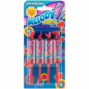 Caramelo con palo Melody Pops Chupa Chups 4 ud.