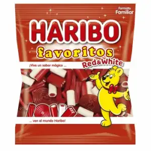 Caramelos de goma Favoritos Red&White Haribo 275 g.