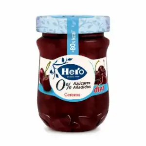 Confitura cerezas sin azucares añadidos Diet Hero 280 g.