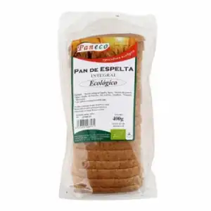 Pan de espelta integral ecológico Paneco 400 g.