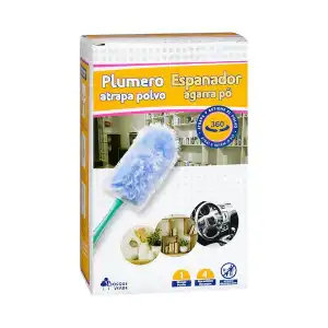 Plumero atrapa polvo Bosque Verde Caja 1 ud