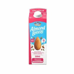 Bebida de almendras zero Almond Breeze sin gluten sin lactosa brik 1 l.