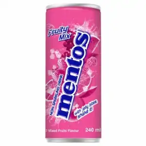 Mentos fruity mix lata 24 cl.