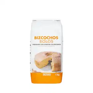 Preparado para bizcochos con levadura incorporada Aragonesa Paquete 1 kg