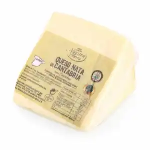 Queso D.O.P. Nata de Cantabria De Nuestra Tierra cuña 1/8, 200 g