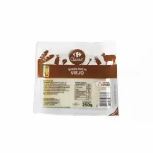 Queso de oveja viejo Classic ́ Carrefour cuña 250 g.