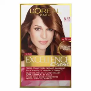 Tinte creme no 6.35 Chocolate L'Oréal Excellence 1 ud.