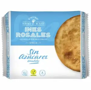 Tortas de aceite sin azúcar añadido Inés Rosales 180 g.