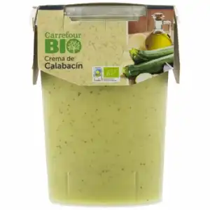 Crema de calabacín Carrefour Bio 485 ml