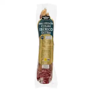 Salchichón cular ibérico extra La Hacienda del ibérico Pieza 0.5 kg