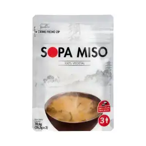 Sopa de miso Paquete 1 ud