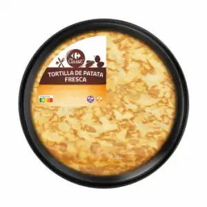 Tortilla de patatas Carrefour Classic' sin gluten sin lactosa 600 g.