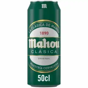 Cerveza Mahou Clásica lata 50 cl.