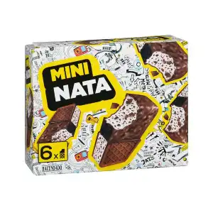 Helado mini sándwich nata Hacendado Caja 480 ml