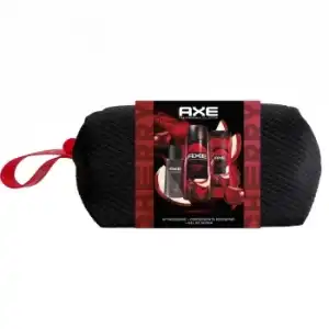 Neceser Axe cherry fizz: desodorante 150 ml, aftershave 100 ml y gel de ducha 225 ml.