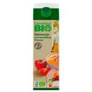 Salmorejo ecológico Carrefour Bio 1 l.