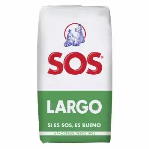 Arroz largo para guarniciones Sos 1 kg.