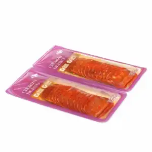 Chorizo pavo Carrefour sin gluten y sin lactosa 2x75 g